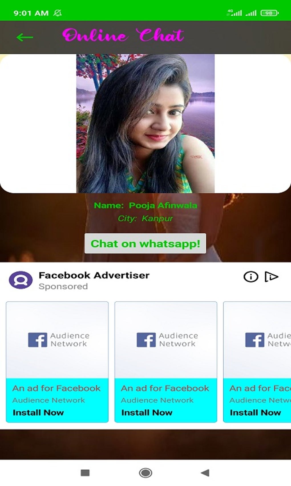 Girls Mobile Number For Video Скриншот 1