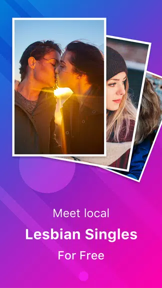 Fem 约会: 聊天, 满足 & 日期女同性恋单打应用截图第2张