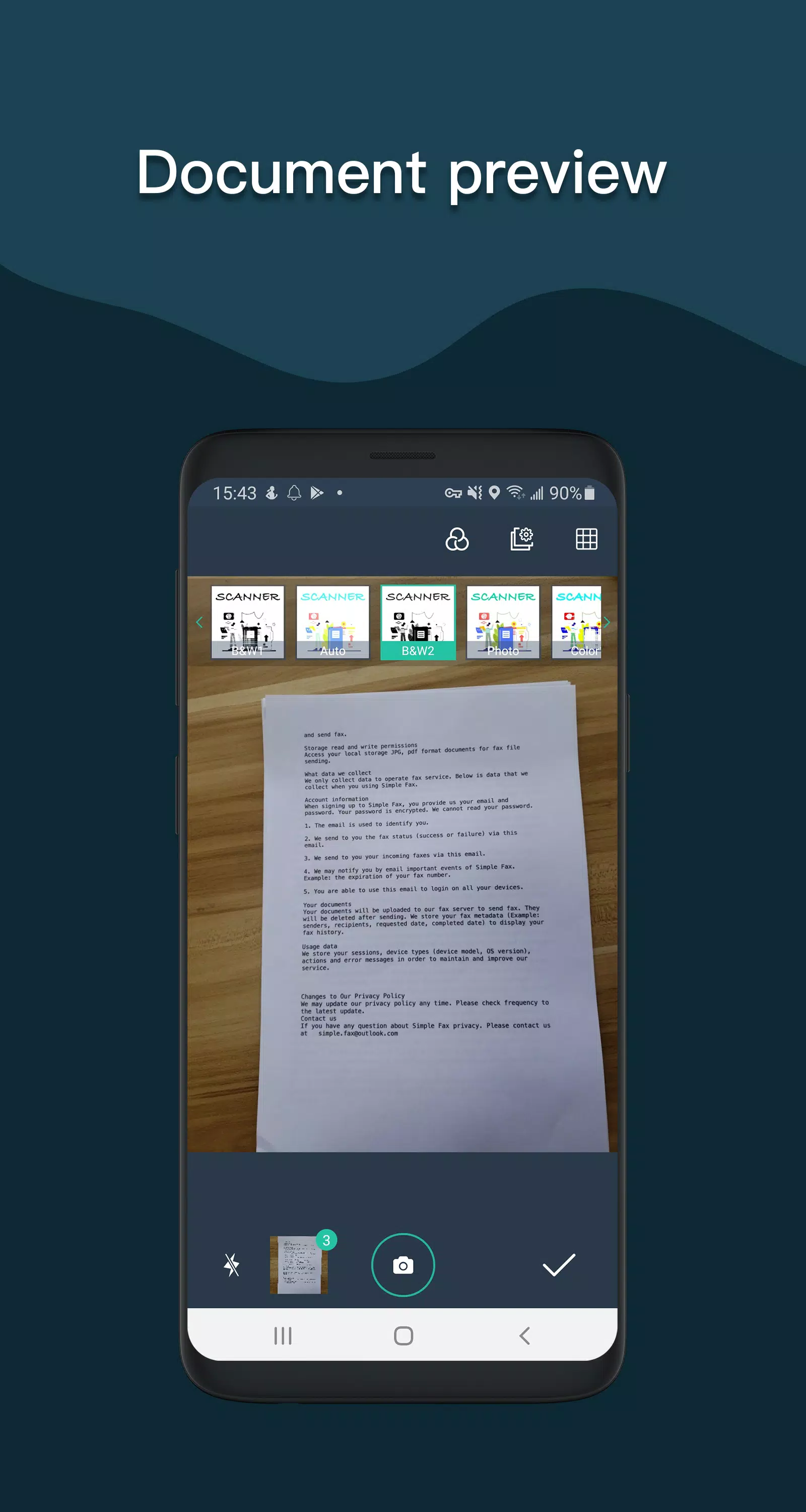 Simple Scan - PDF Scanner App স্ক্রিনশট 4