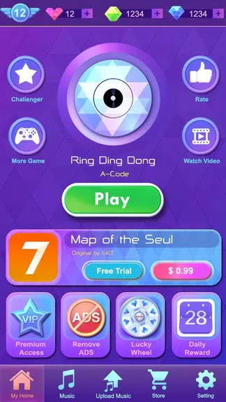 Schermata Music Tiles: Music Games 1