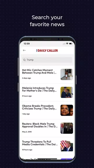 Daily Caller ဖန်သားပြင်ဓာတ်ပုံ 3