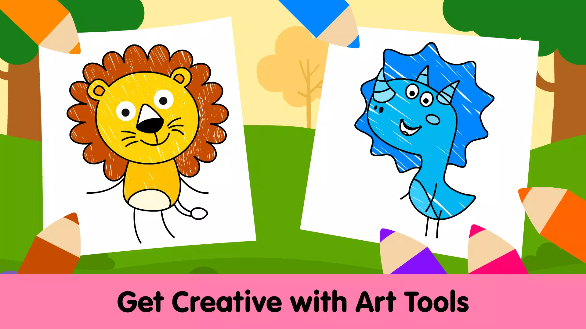 Kids Coloring Pages & Book Ekran Görüntüsü 3