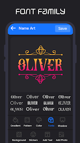 Name Art Photo Editor Style應用截圖第3張