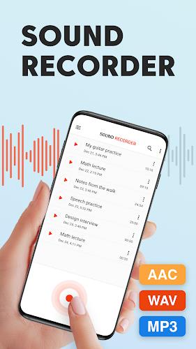 Sound Recorder Plus: Voice Rec ภาพหน้าจอ 1