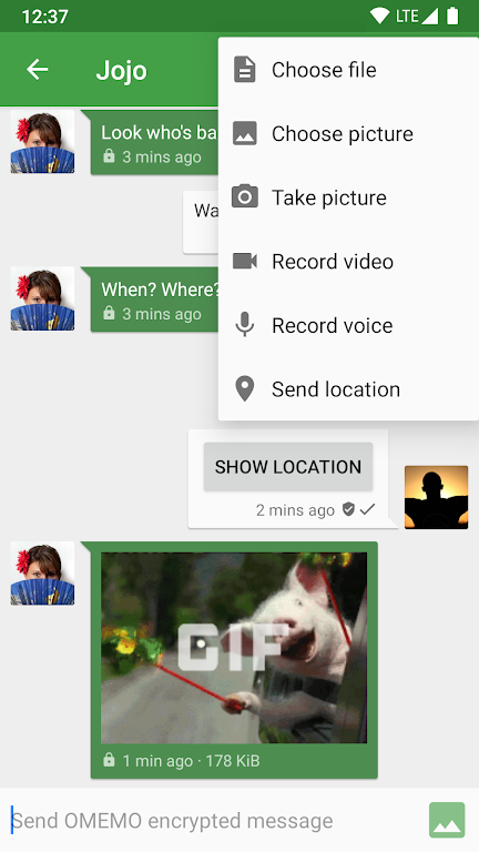 Conversations (Jabber / XMPP)应用截图第2张