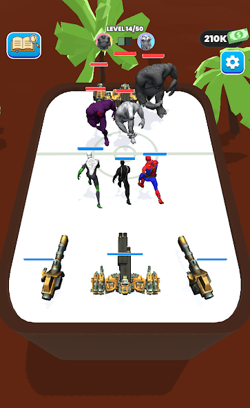 Merge Master Superhero Battle Mod Capture d’écran 3