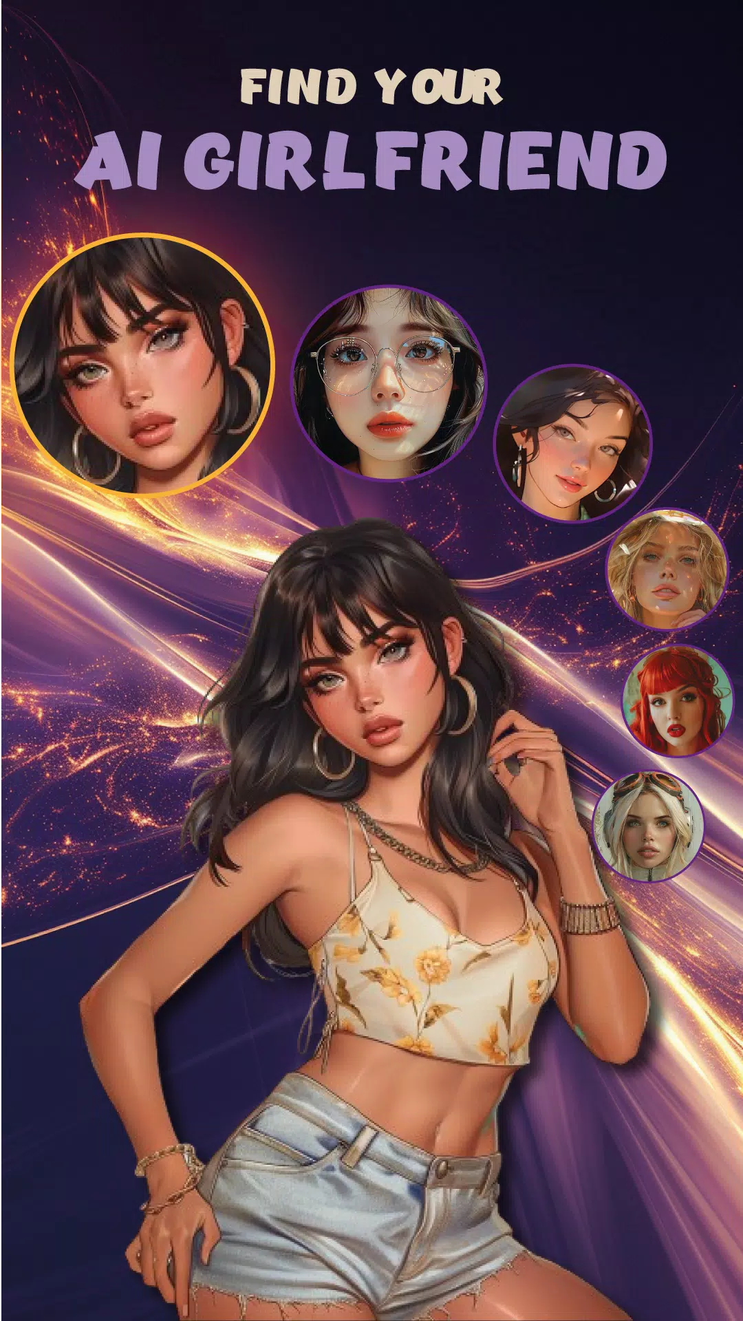 AI Girlfriend - Mate Simulator Captura de pantalla 1