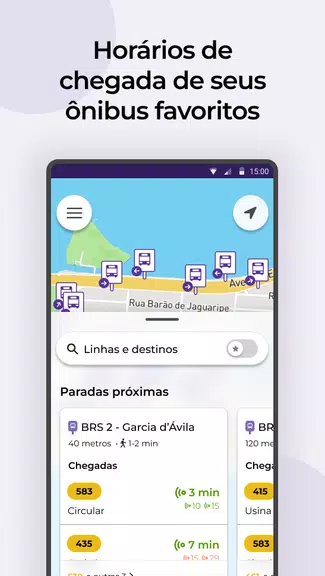 Cittamobi: Horários de Ônibus Captura de tela 2
