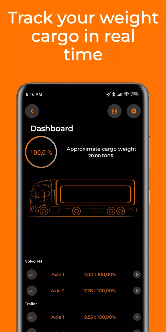 Axle Load System Скриншот 3