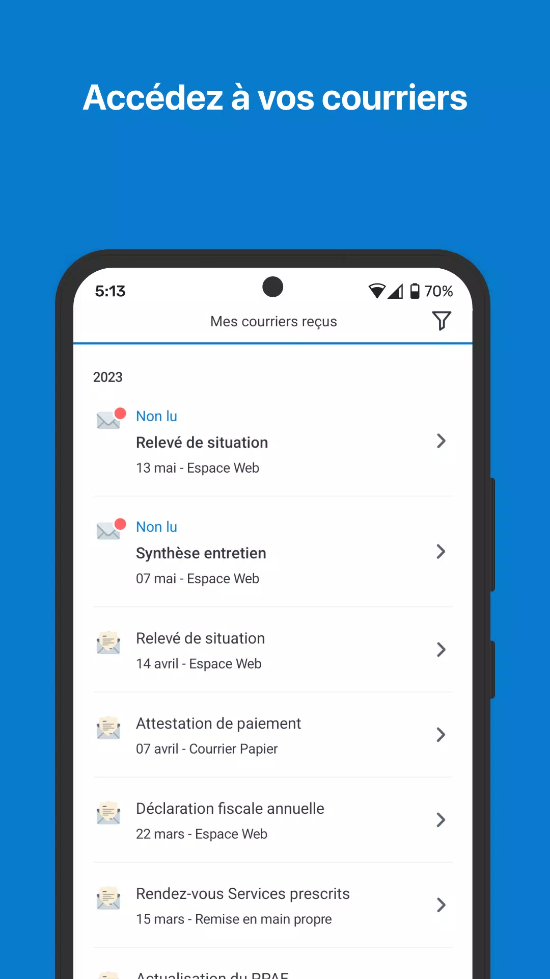 Mon Espace - France Travail स्क्रीनशॉट 4