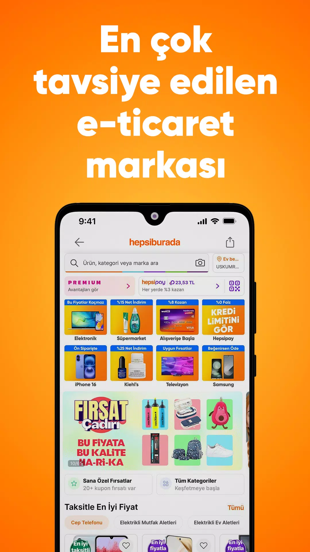 Hepsiburada: Online Shopping Screenshot 1