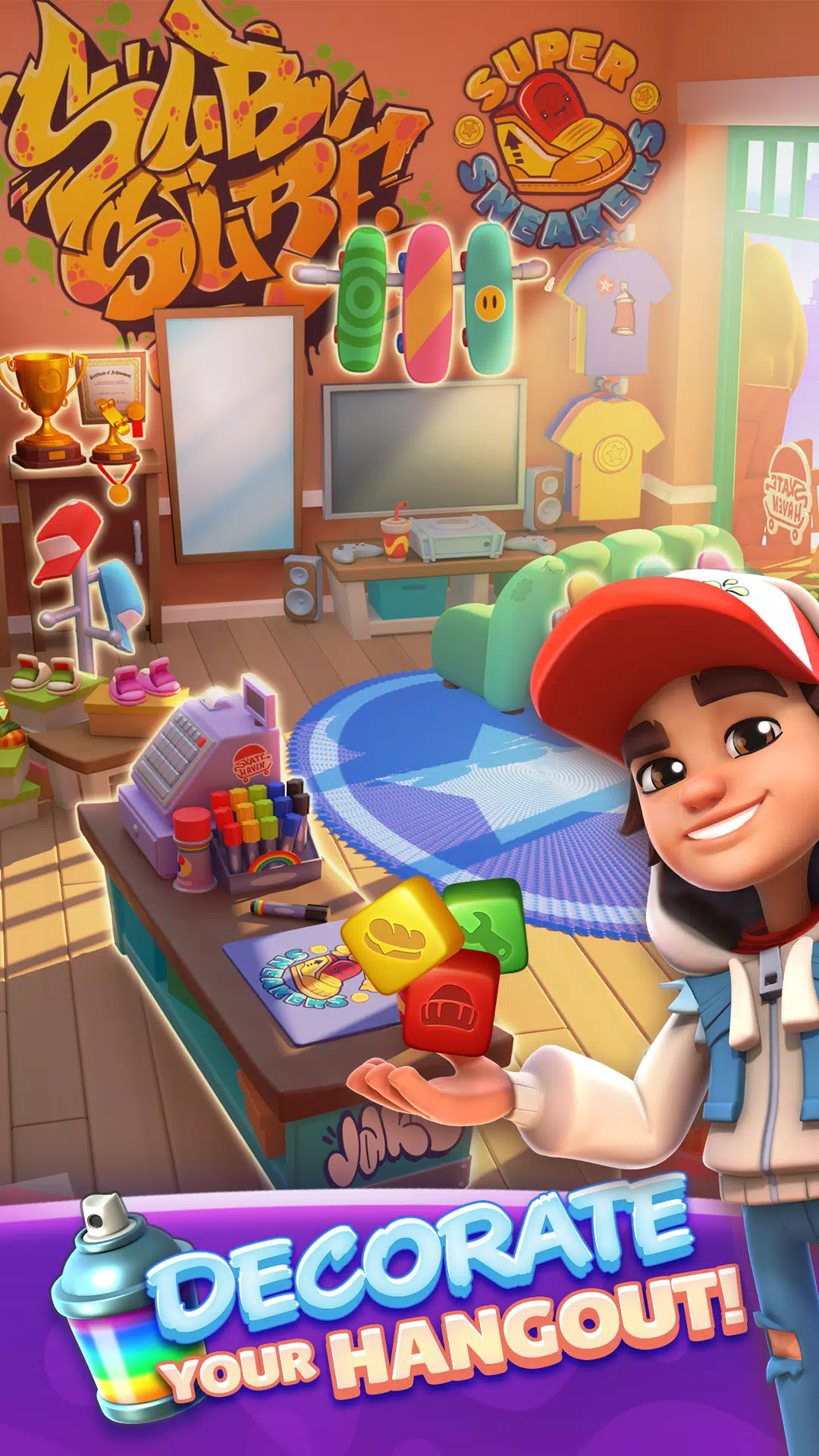 Subway Surfers Blast Скриншот 1
