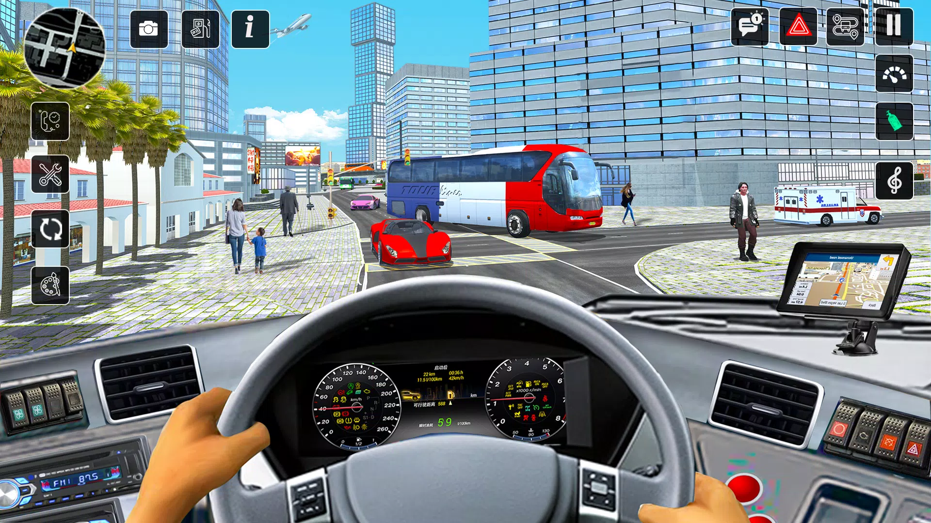 Coach Bus Games Bus Simulator ภาพหน้าจอ 2