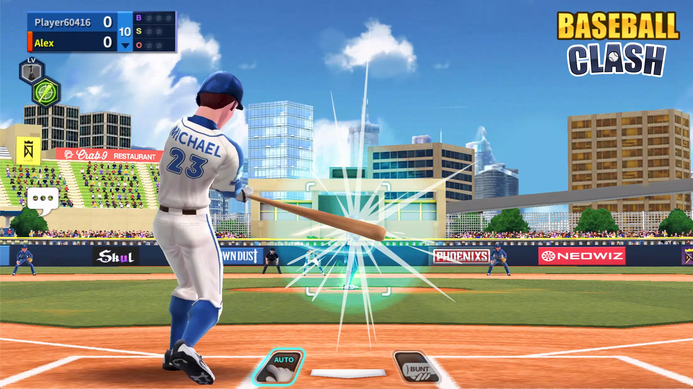 Baseball Clash: Real-time game Screenshot 1