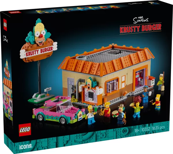 Binuhay ng LEGO ang pakikipagtulungan ng Simpsons, inilulunsad ang set ng Krusty Burger