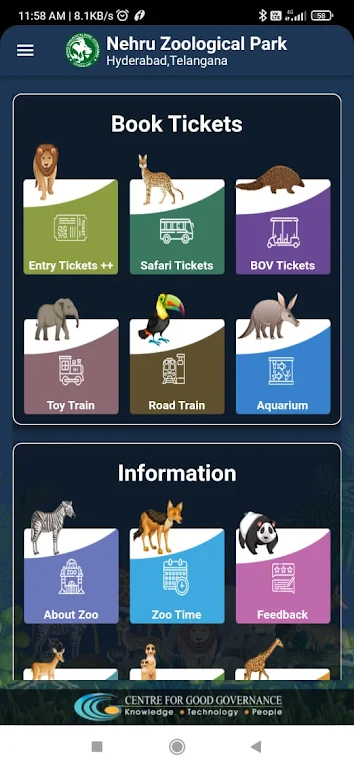 Hyderabad Zoo Park應用截圖第2張