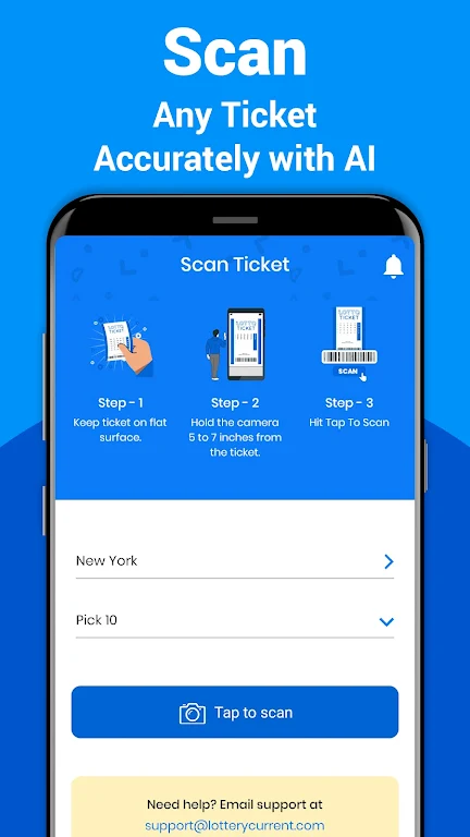 Lottery Ticket Scanner Tangkapan skrin 2