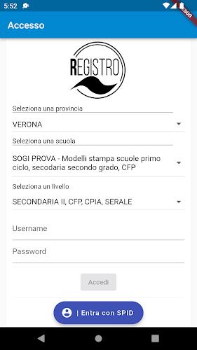 REGISTRO SOGI SCUOLA Schermafbeelding 1