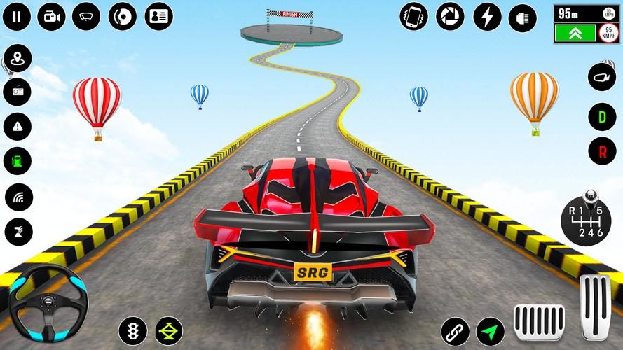 GT Car Stunt : Ramp Car Stunts Captura de pantalla 1