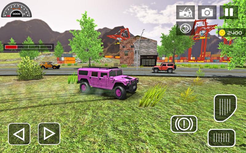 6x6 Truck Offroad Driving Sim Screenshot 4