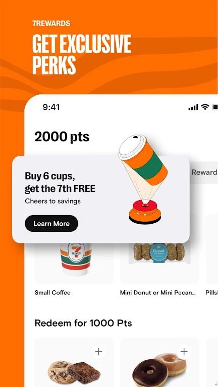 7-Eleven: Rewards & Shopping Captura de tela 1