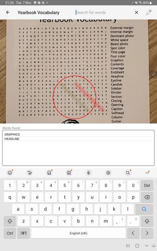 Word Search Scanner and Solver應用截圖第1張