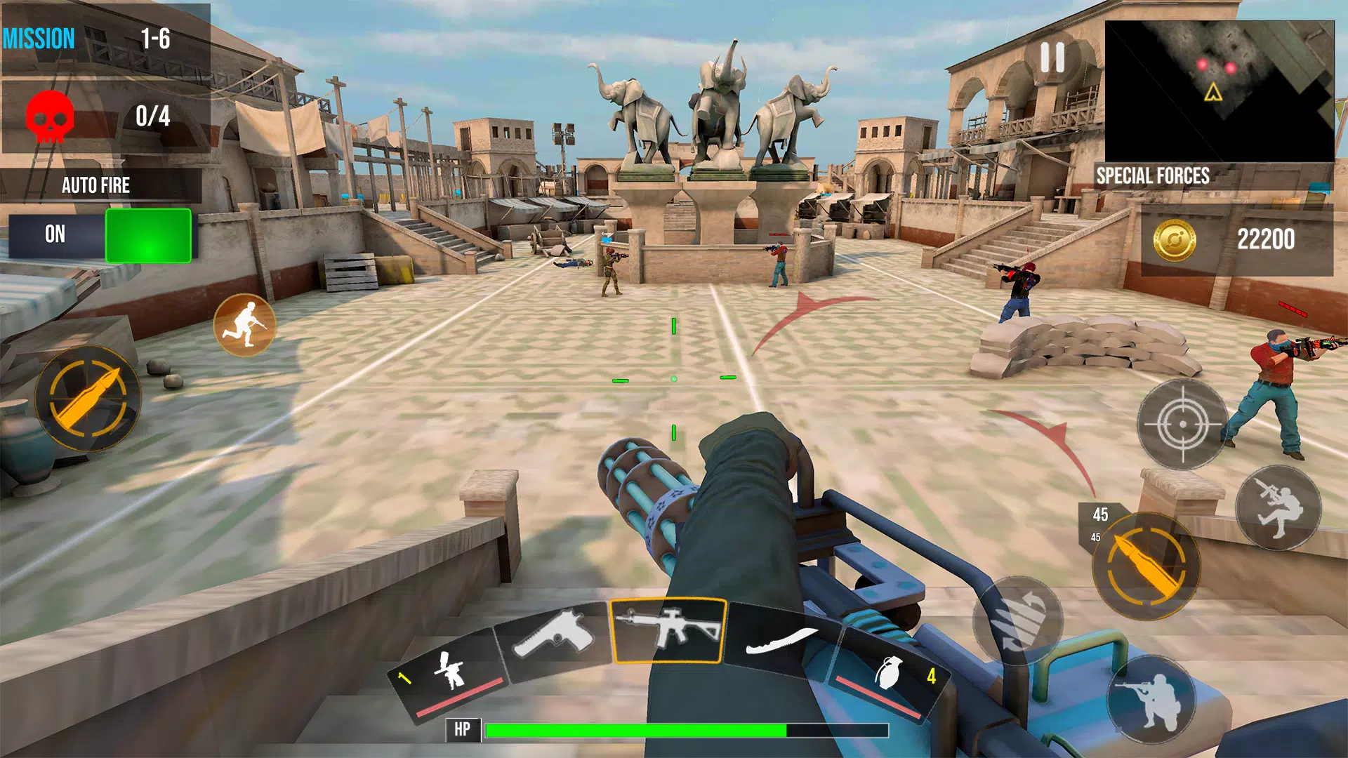 Schermata FPS Commando Strike 3D 4