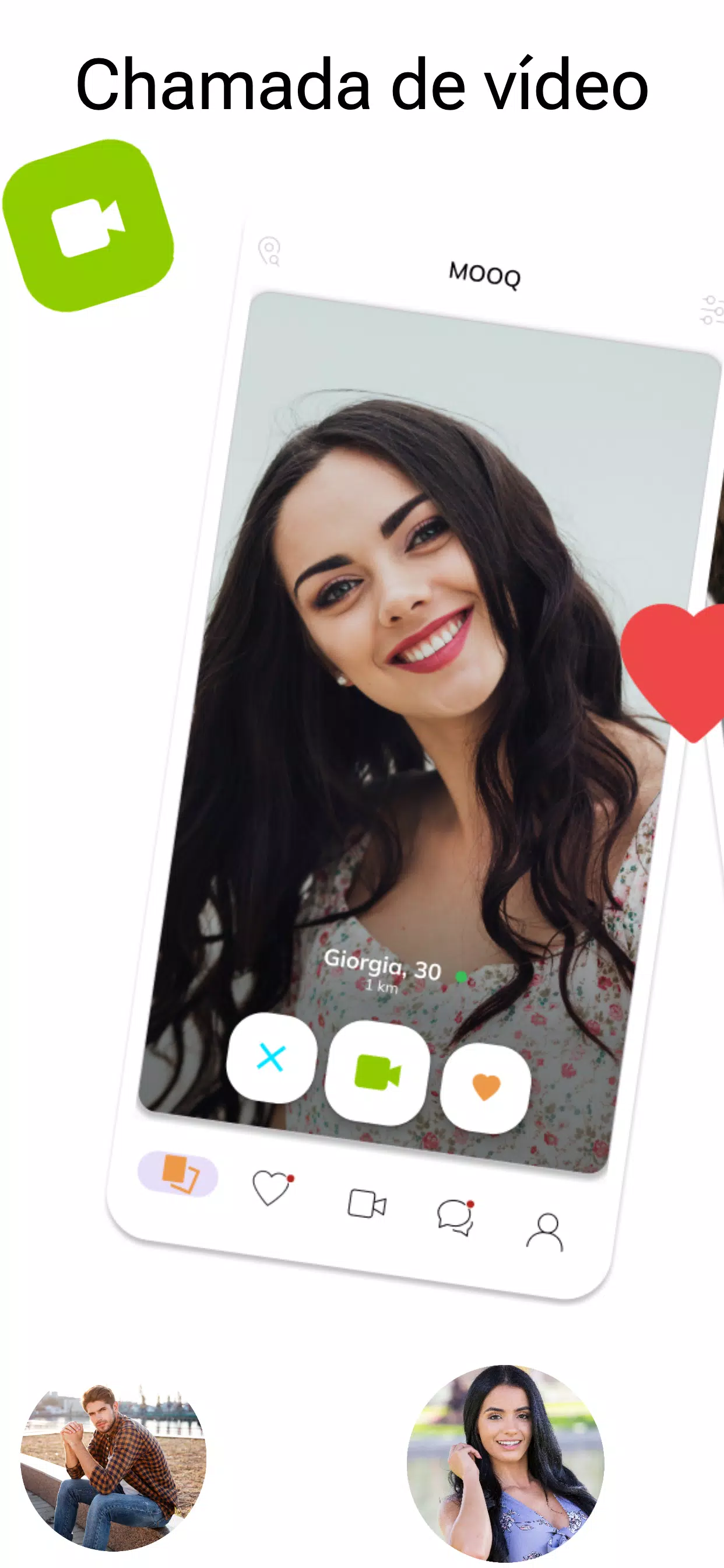 MOOQ - Dating und Chat Screenshot 1