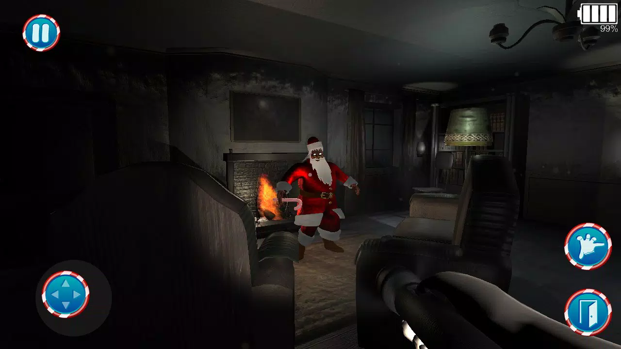 Scary Santa Horror Clown Captura de pantalla 1