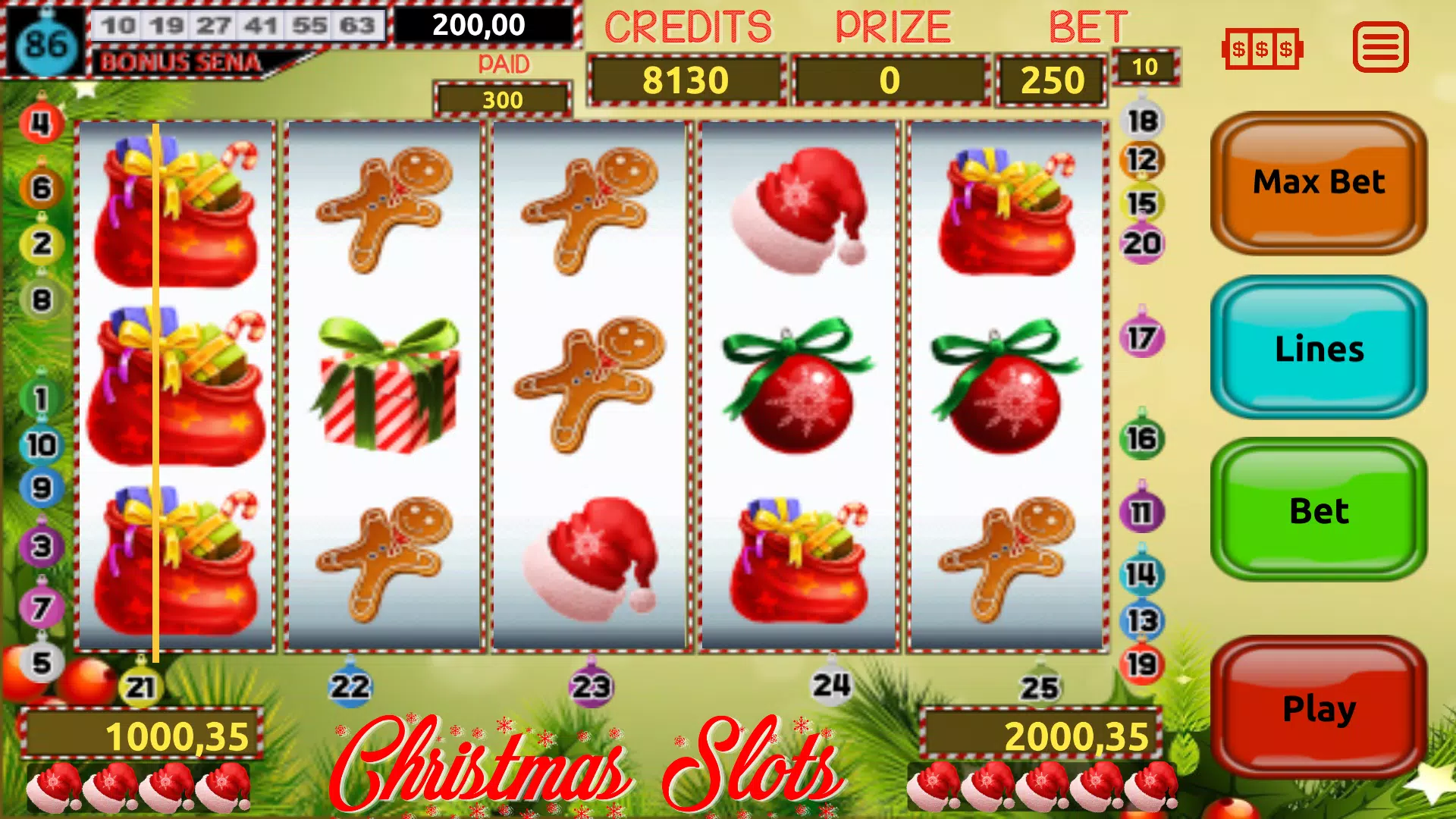 Christmas (Xmas) Slots 스크린샷 2