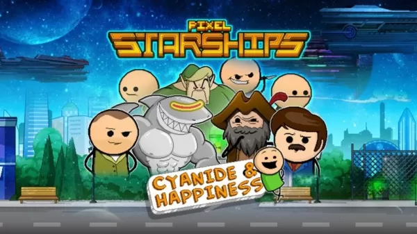 Pixel Starships представляет цианид и счастье Collab: новые персонажи, дурацкий юмор
