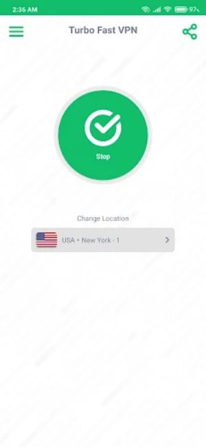 Turbo Fast VPN - Unlimited Captura de pantalla 2