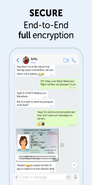 Zangi Private Messenger ภาพหน้าจอ 2
