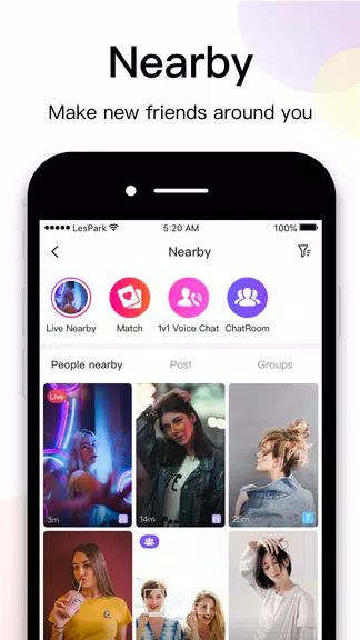 LesPark：Lesbian Chat & Dating 스크린샷 2
