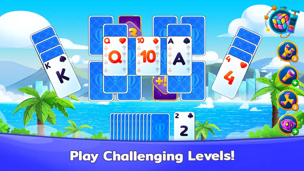 SoliTown – Solitaire Tripeaks Captura de tela 4