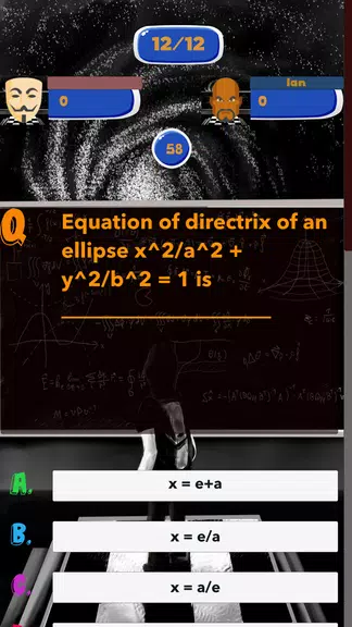 Mathematics Test Quiz Captura de tela 1