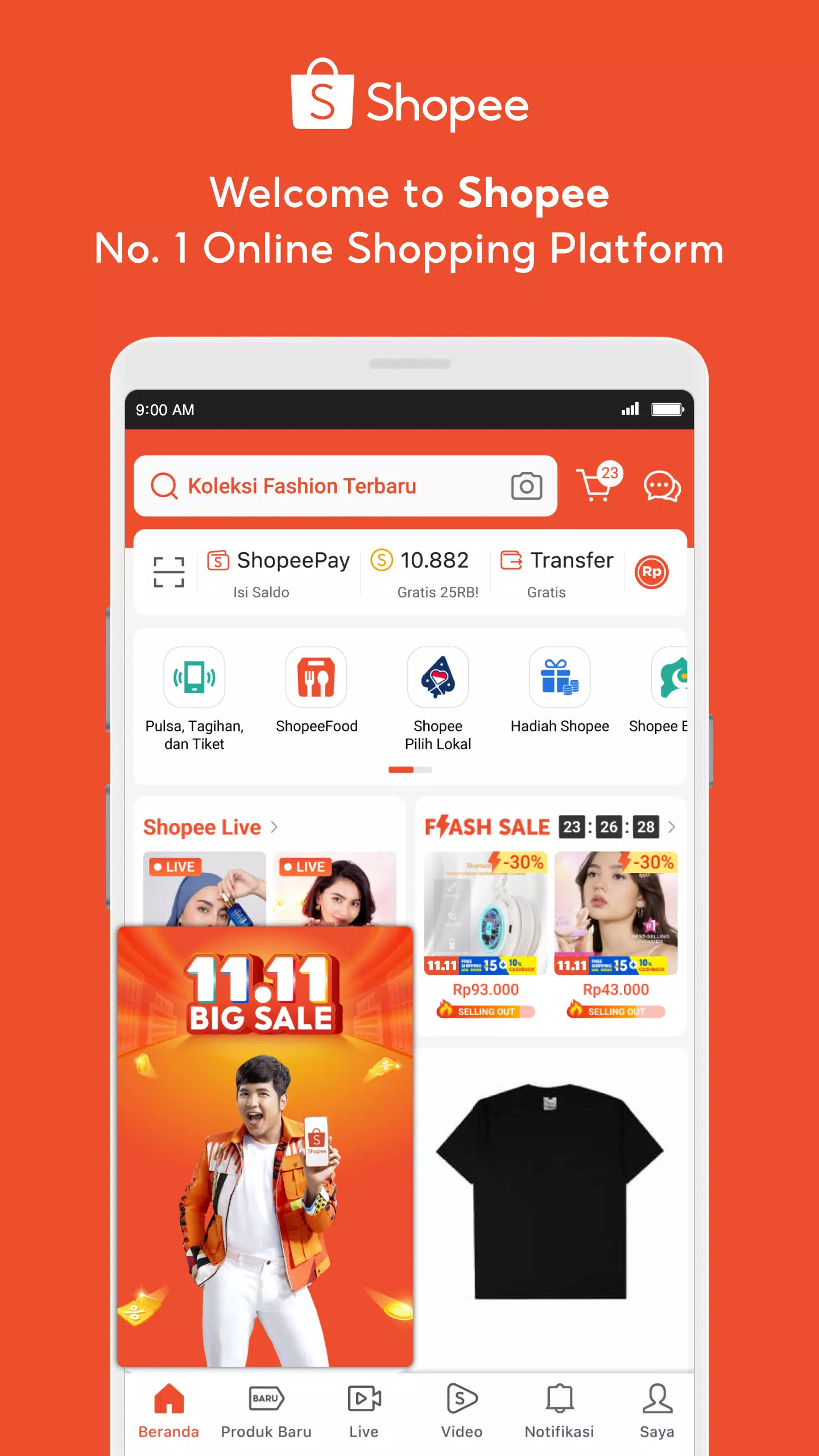 8.8 Shopee Live Maraton Screenshot 1