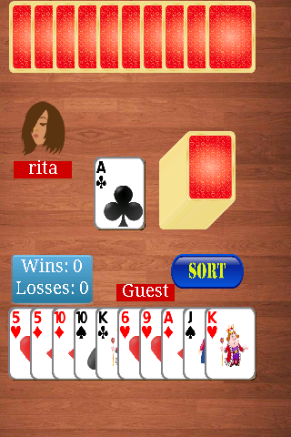 Rummy Free by Your Games 스크린샷 1