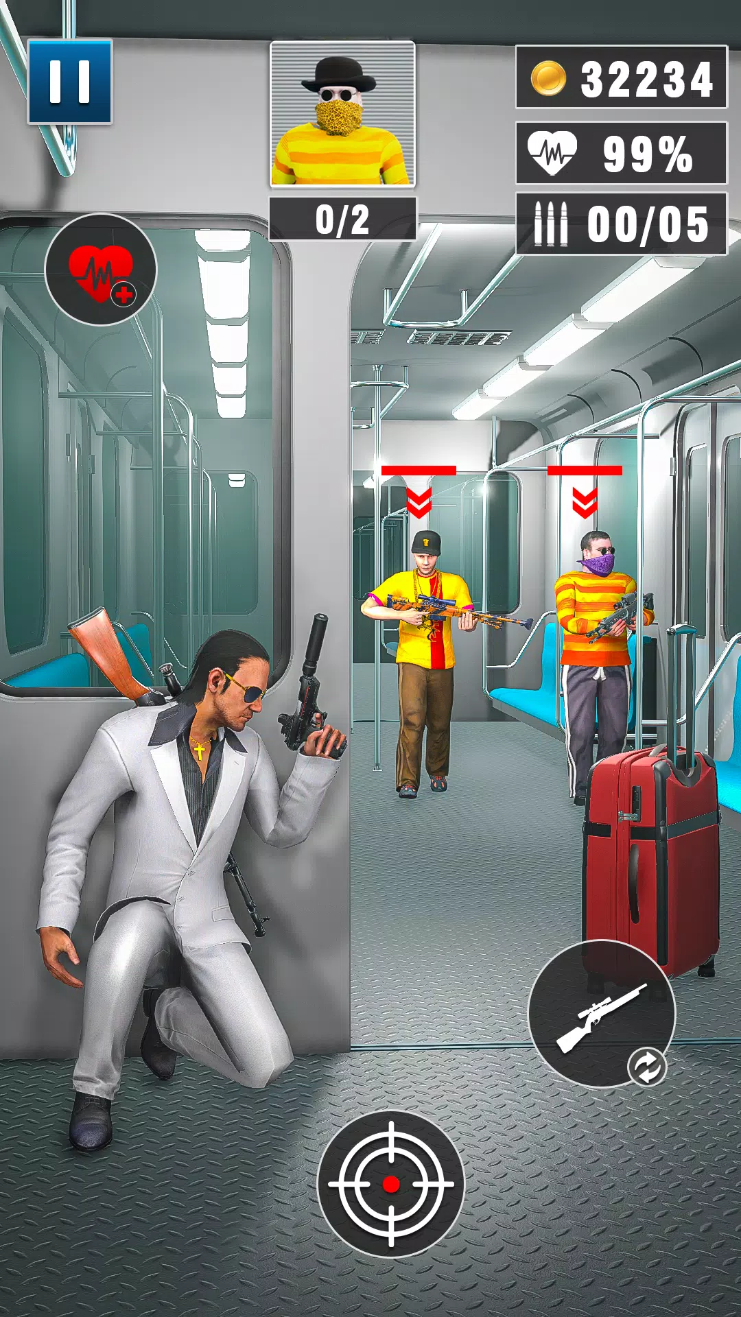 Agent Hunt Shooting Games 3D應用截圖第2張