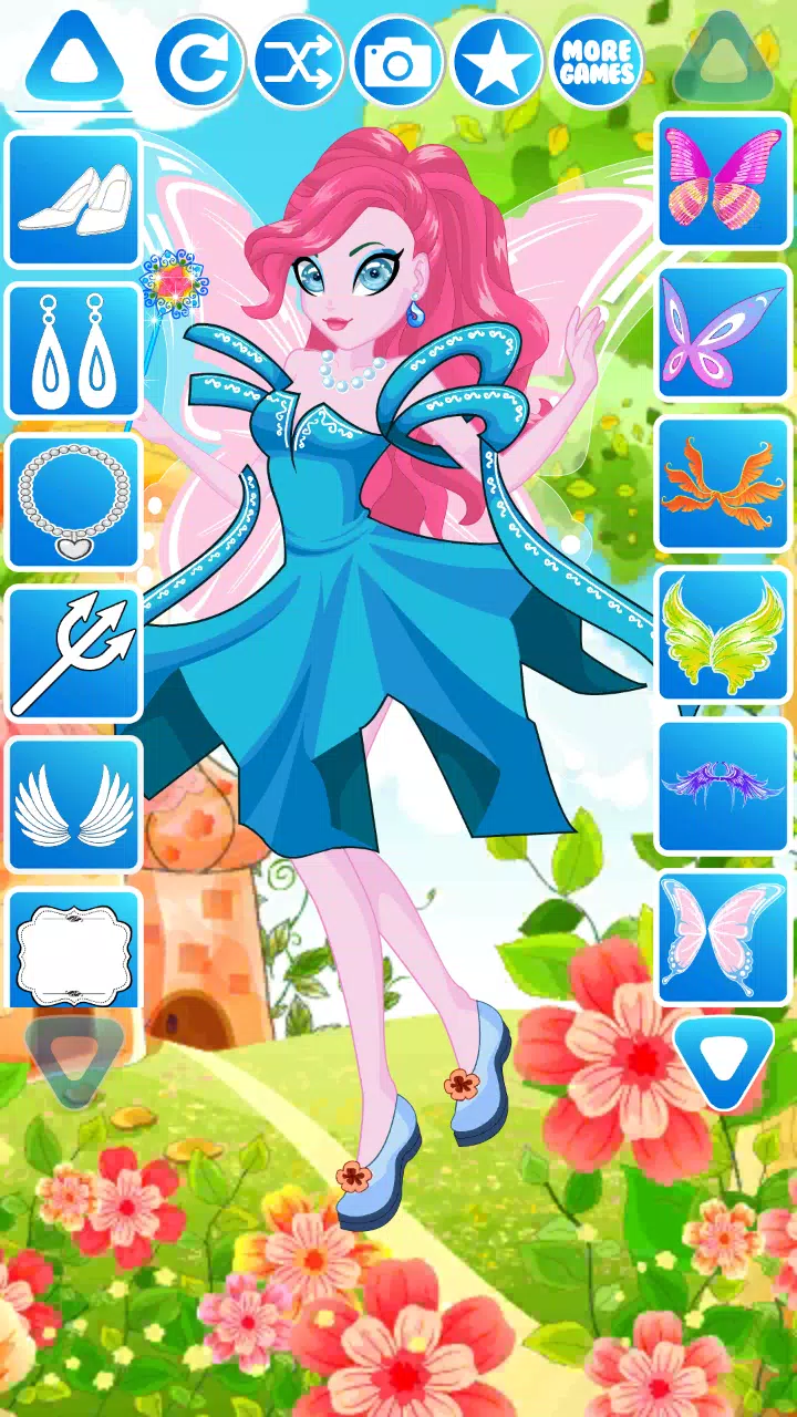 Pony Fairy Dress Up Game Zrzut ekranu 2