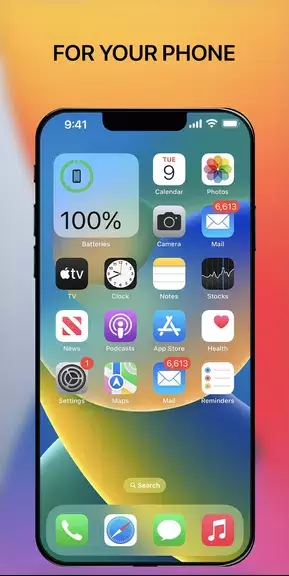iCenter iOS 16: X - Status Bar ဖန်သားပြင်ဓာတ်ပုံ 3