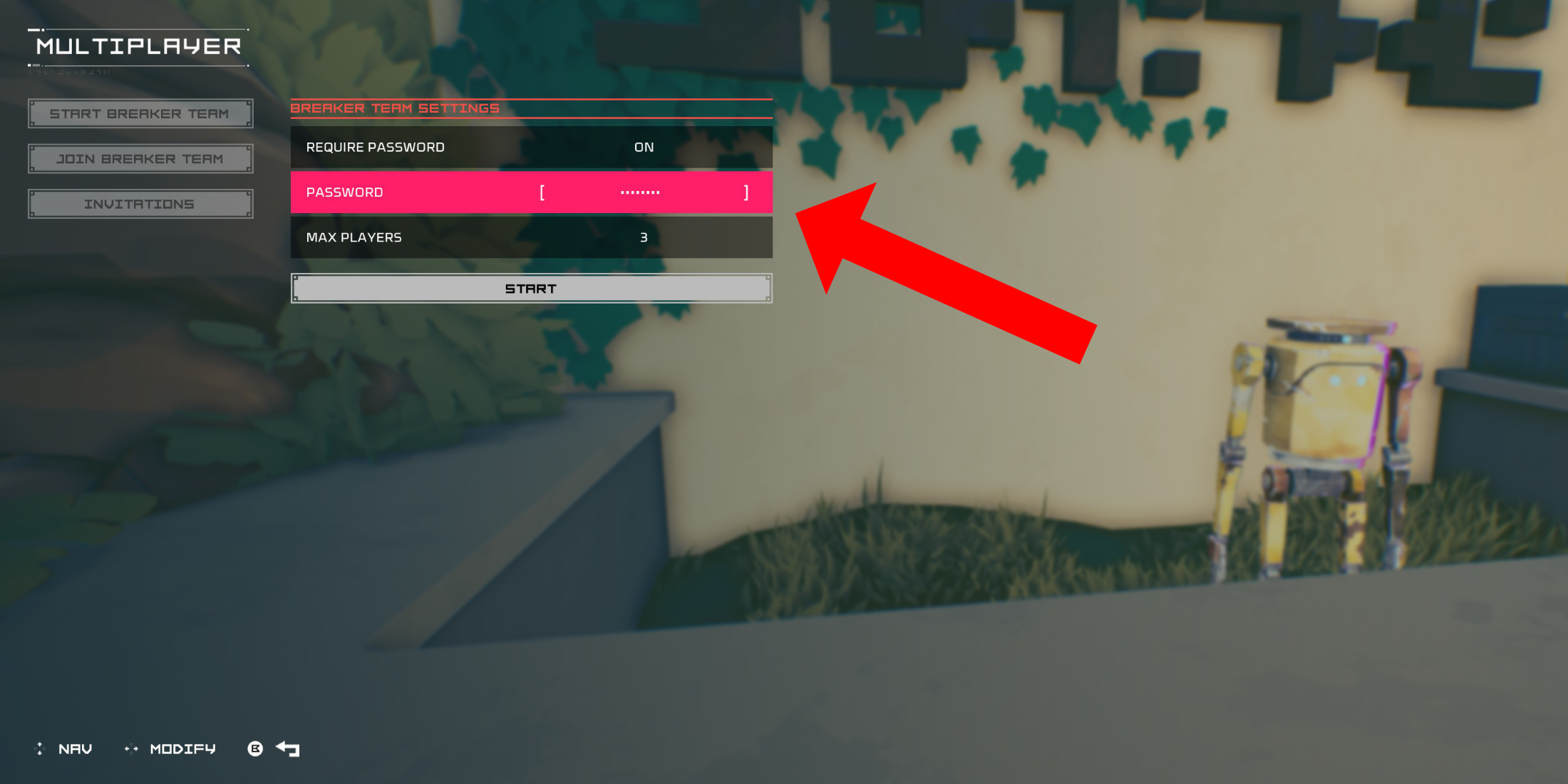 Hyper Light Breaker Multiplayer Menu