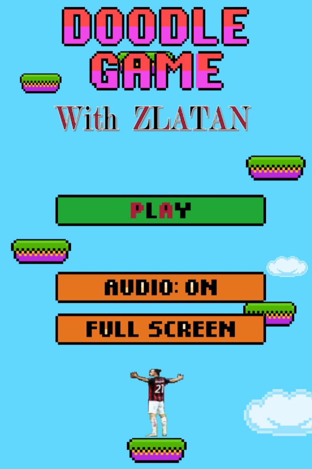 Doodle Zlatan Ibrahimovic Jump স্ক্রিনশট 1