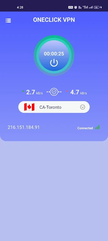 OneClick VPN - Turbo VPN App应用截图第3张