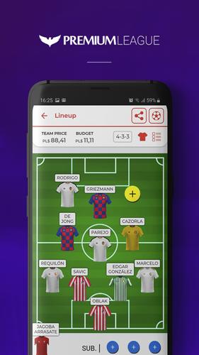 Premium League Fantasy Game應用截圖第4張