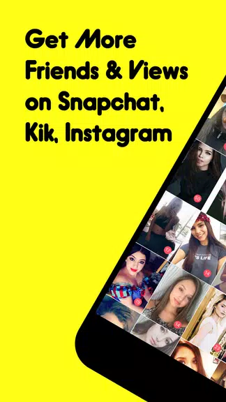 Get Friends for Snapchat & Kik, Usernames for Snap Ảnh chụp màn hình 1