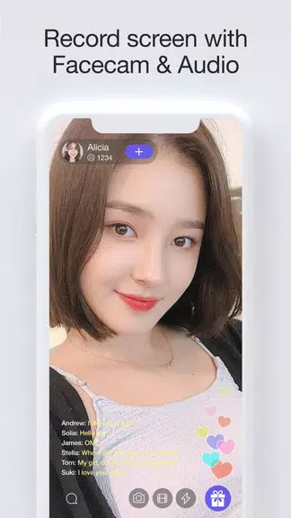 Screen Recorder With Audio And Facecam, Screenshot Capture d’écran 2