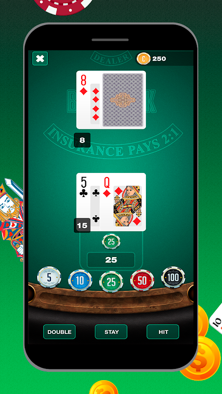 Royal Blackjack 21 स्क्रीनशॉट 2