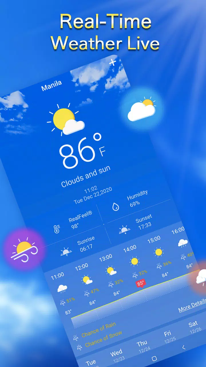 Local Weather：Weather Forecast Screenshot 1