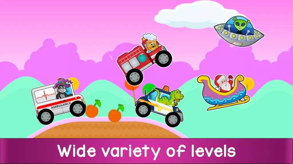 Kids Car Racing Game Screenshot 2